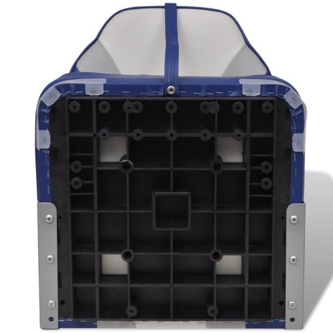 SKŁADANE SIEDZISKO DO ŁODZI Z WYSOKIM OPARCIEM