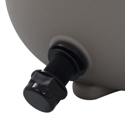 PIASKOWY FILTR BASENOWY Z ZAWOREM 4 DROŻNYM SZARY 350MM