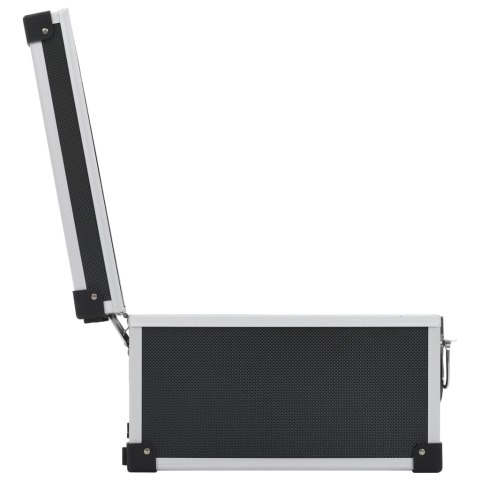 WALIZKA NA 40 PŁYT CD ALUMINIOWA ABS CZARNA