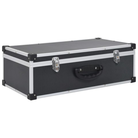 WALIZKA NA 80 PŁYT CD ALUMINIOWA ABS CZARNA