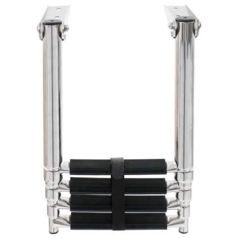 DRABINKA POKŁADOWA Z 4 STOPNIAMI SKŁADANA STAL NIERDZEWNA