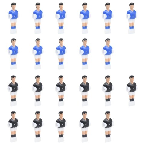 FIGURKI DO GRY W PIŁKARZYKI NA DRĄŻEK 12,7MM 22SZTUKI