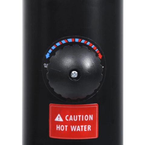 OGRODOWY PRYSZNIC SOLARNY CZARNY 215CM 8 L