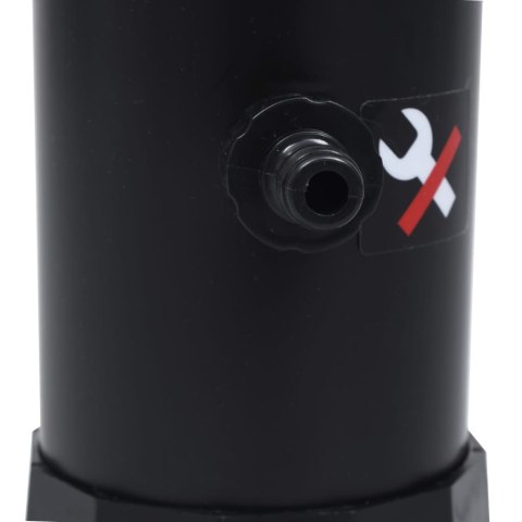 OGRODOWY PRYSZNIC SOLARNY CZARNY 215CM 8 L