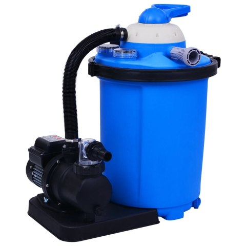 PIASKOWA POMPA FILTRUJĄCA Z ZEGAREM 550 W 50 L