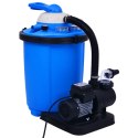 PIASKOWA POMPA FILTRUJĄCA Z ZEGAREM 550 W 50 L
