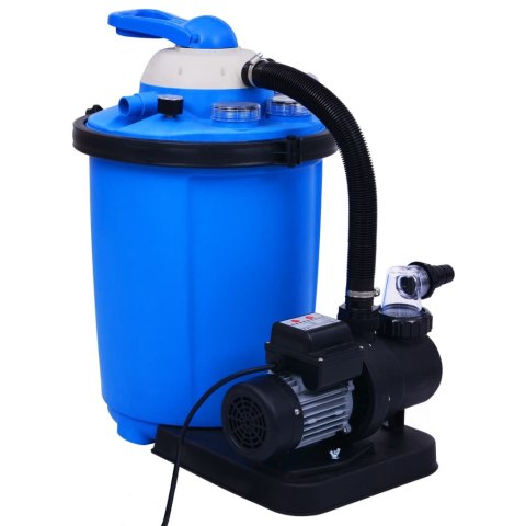 PIASKOWA POMPA FILTRUJĄCA Z ZEGAREM 550 W 50 L