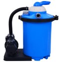 PIASKOWA POMPA FILTRUJĄCA Z ZEGAREM 550 W 50 L