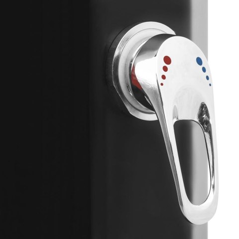 OGRODOWY PRYSZNIC SOLARNY Z KOŃCÓWKĄ PRYSZNICOWĄ I KRANEM 35L