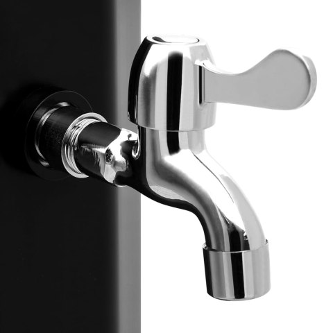 OGRODOWY PRYSZNIC SOLARNY Z KOŃCÓWKĄ PRYSZNICOWĄ I KRANEM 35L