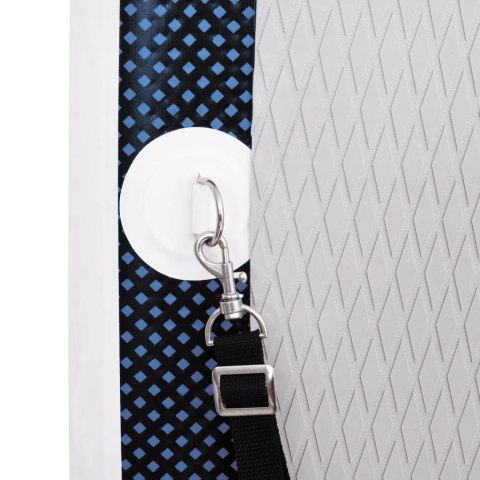 NADMUCWANA DESKA SUP Z AKCESORIAMI BŁĘKITNA 300X76X10CM