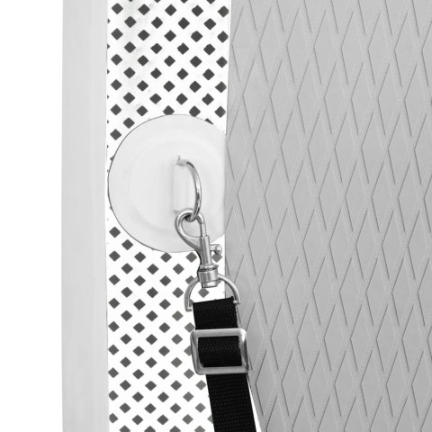 NADMUCWANA DESKA SUP Z AKCESORIAMI CZARNA 300X76X10CM