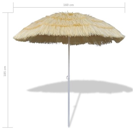 DUŻY PARASOL PLAŻOWY OGRODOWY 180CM BALKON TARAS STYL HAWAJSKI