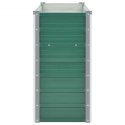 PODWYŻSZONA DONICA Z GALWANIZOWANEJ STALI 160X40X77CM ZIELONA