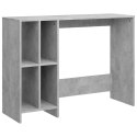 BIURKO POD LAPTOPA SZARY BETON 102,5X35X75CM
