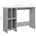 BIURKO POD LAPTOPA SZARY BETON 102,5X35X75CM