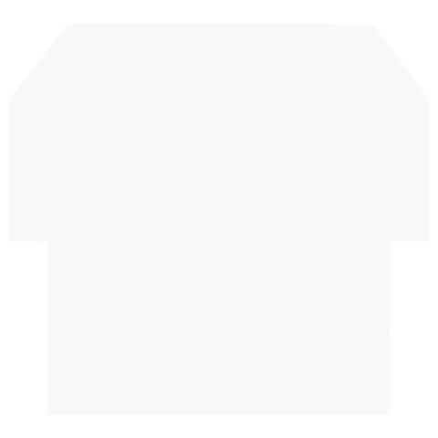 STOLIK KAWOWY BIAŁY 105X55X32CM