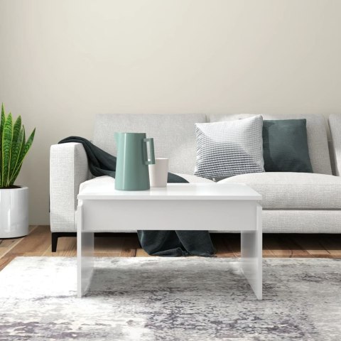 STOLIK KAWOWY BIAŁY 68X50X38CM