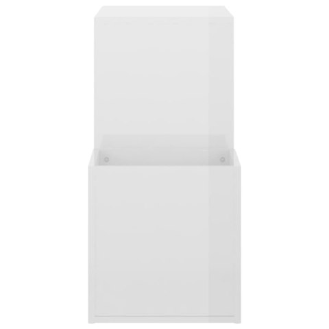 SZAFKA NA BUTY BIAŁA POŁYSK 105X35,5X70CM