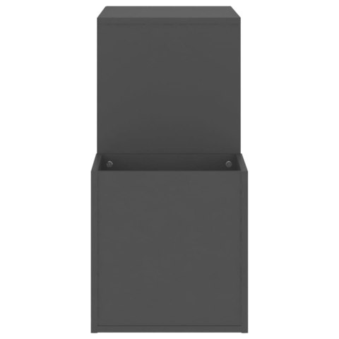 SZAFKA NA BUTY SZARA 105X35,5X70CM