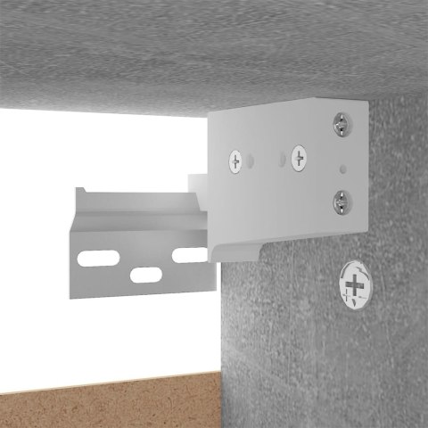 SZAFKA NA BUTY SZARY BETON 60X35X70CM