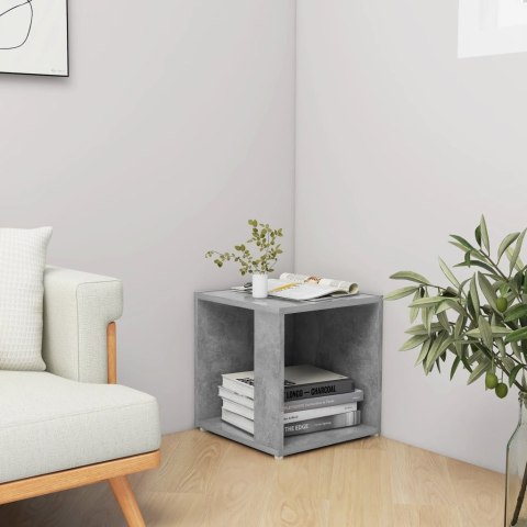 STOLIK BOCZNY SZARY BETON 33X33X34,5CM