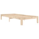RAMA ŁÓŻKA DREWNO SOSNOWE 90X200CM