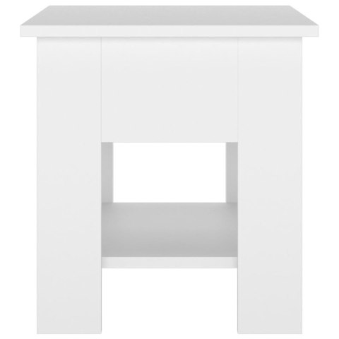 STOLIK KAWOWY BIAŁY 40X40X42CM