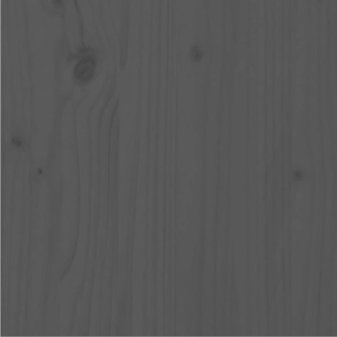 RAMA ŁÓŻKA SZARA DREWNO SOSNOWE 90X200CM