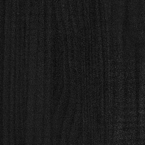 DONICA OGRODOWA CZARNA 40X40X70CM LITE DREWNO SOSNOWE