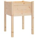 DONICE OGRODOWE, 2 SZT., 50X50X70 CM, LITE DREWNO SOSNOWE