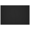 WEZGŁOWIE ŁÓŻKA CZARNE 120X15X80CM