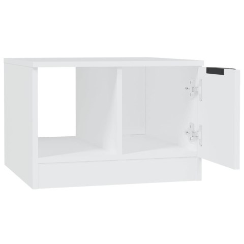 STOLIK KAWOWY BIAŁY 50X50X36CM