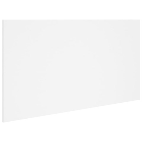 WEZGŁOWIE ŁÓŻKA BIAŁE 160X15X80CM