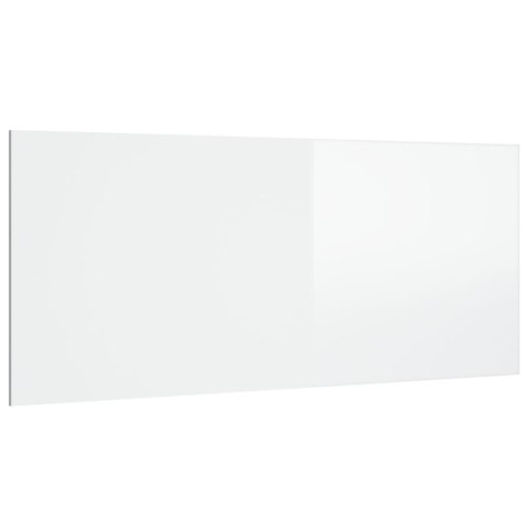 WEZGŁOWIE ŁÓŻKA BIEL POŁYSK 200X15X80CM