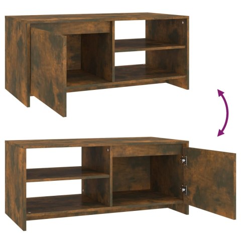 STOLIK KAWOWY PRZYDYMIONY DĄB 102X50X45