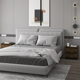 SZAFKI NOCNE 2 SZT. PRZYDYMIONY DĄB 45X345X445CM