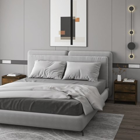 SZAFKI NOCNE 2 SZT. PRZYDYMIONY DĄB 45X345X445CM