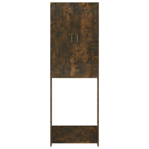 SZAFKA ŁAZIENKOWA NA PRALKĘ PRZYDYMIONY DĄB 64X25,5X190CM