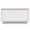 STOLIK KAWOWY BIAŁY 55X56X32CM DREWNO SOSNOWE