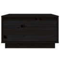 STOLIK KAWOWY CZARNY 55X56X32CM DREWNO SOSNOWE