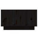 STOLIK KAWOWY CZARNY 55X56X32CM DREWNO SOSNOWE