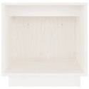 SZAFKI NOCNE 2 SZT. BIAŁE 40X30X40CM DREWNO SOSNOWE