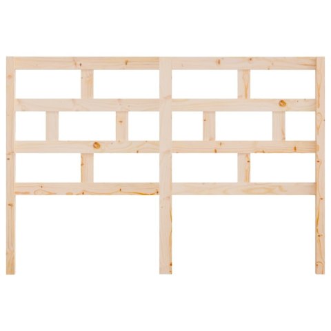 WEZGŁOWIE ŁÓŻKA 166X4X100CM DREWNO SOSNOWE