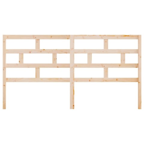 WEZGŁOWIE ŁÓŻKA 206X4X100CM DREWNO SOSNOWE