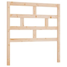 WEZGŁOWIE ŁÓŻKA 81X4X100CM DREWNO SOSNOWE