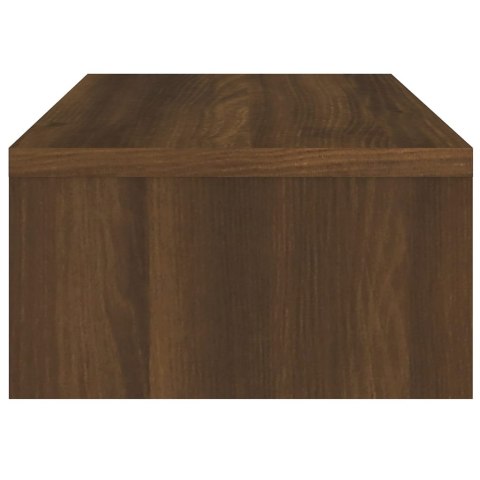 PODSTAWA PODSTAWKA PÓŁKA POD MONITOR BRĄZOWY DĄB 42X24X13CM