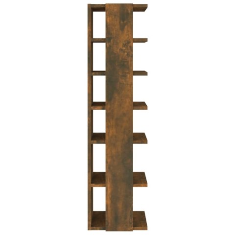 STOJAKI NA BUTY 2SZT PRZYDYMIONY DĄB 25X27X102CM