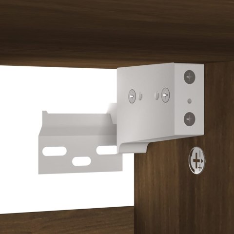 SZAFKA NA BUTY BRĄZOWY DĄB 60X35X70CM