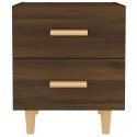 SZAFKI NOCNE 2 SZT. BRĄZOWY DĄB 40X35X475CM